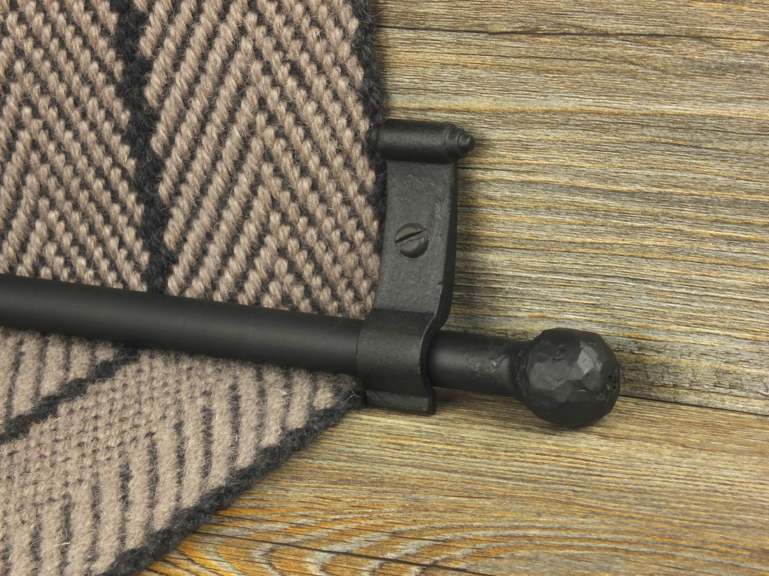 Blacksmith Hand-Forged Stair Rods