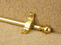 Country Balladeer Spiral 1/2 inch (12mm) Stair Rods — fitting: Fully Fitted (Front Fix) — official Stair Rods UK image
