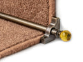 Crystal Sky Stair Rods option and fitting detail — supplier photography
