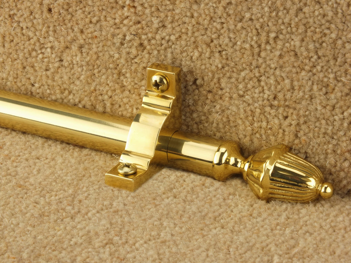 Eastern Promise Cairo Stair Rods option and fitting detail — supplier photography