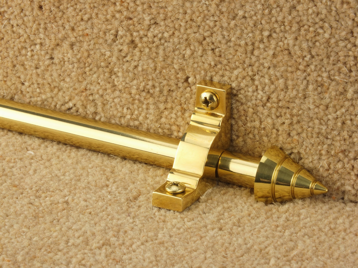 Vision Arrow Stair Rods — fitting: Fully Fitted (Front Fix) — official Stair Rods UK image