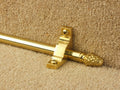 Country Bordeaux Plain 1/2 inch (12mm) Stair Rods option and fitting detail — supplier photography