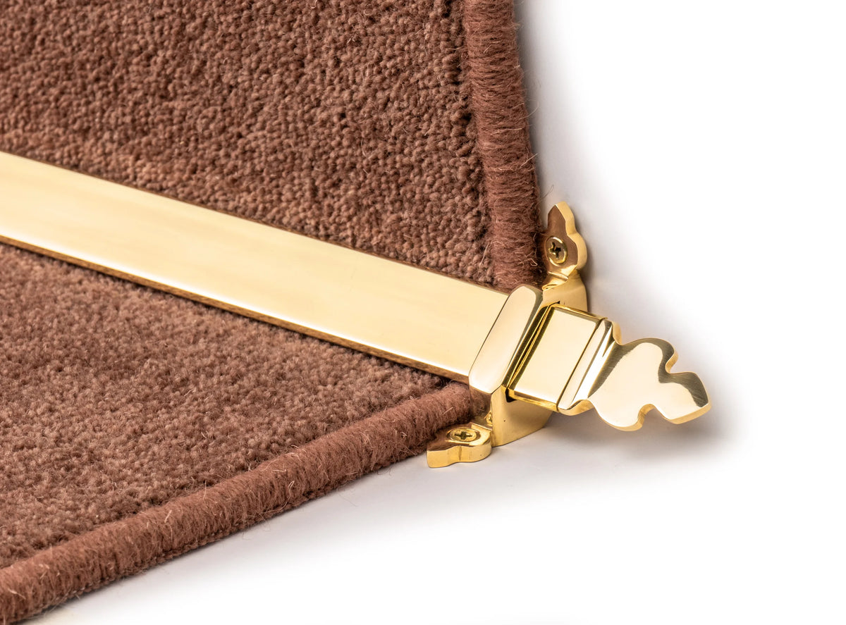 Royale Beaumont Stair Rods — Polished Brass — official Stair Rods UK image