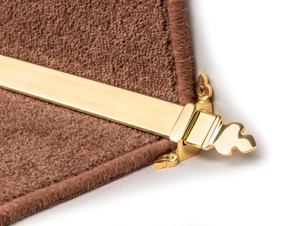 Royale Vue Stair Rods option and fitting detail — supplier photography