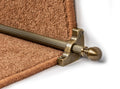 Country Balladeer Plain 1/2 inch (12mm) Stair Rods — fitting: Runner — official Stair Rods UK image