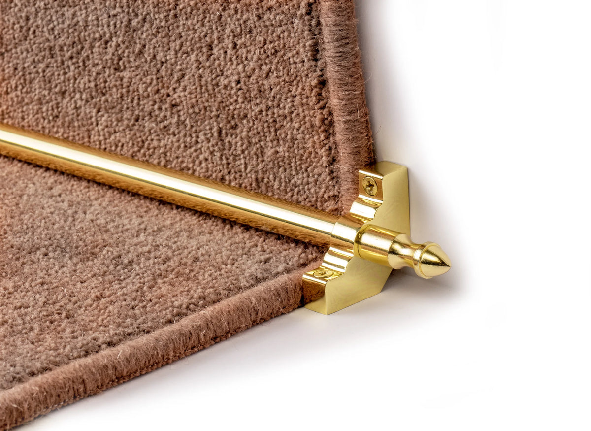 Homepride Retro-Fit Stair Rods option and fitting detail — supplier photography