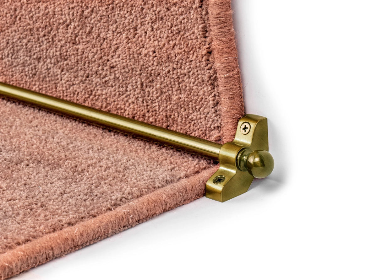Jubilee Retro-Fit Stair Rods — Antique Bronze — official Stair Rods UK image