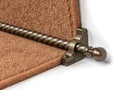 Country Balladeer Plain 1/2 inch (12mm) Stair Rods — Antique Bronze — official Stair Rods UK image