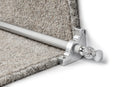 Country Arran Plain 5/8 inch (16mm) Stair Rods — Brushed Chrome — official Stair Rods UK image