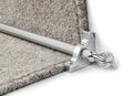 Eastern Promise Cairo Stair Rods — Brushed Chrome — official Stair Rods UK image