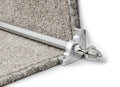 Eastern Promise Dubai Stair Rods — Brushed Chrome — official Stair Rods UK image