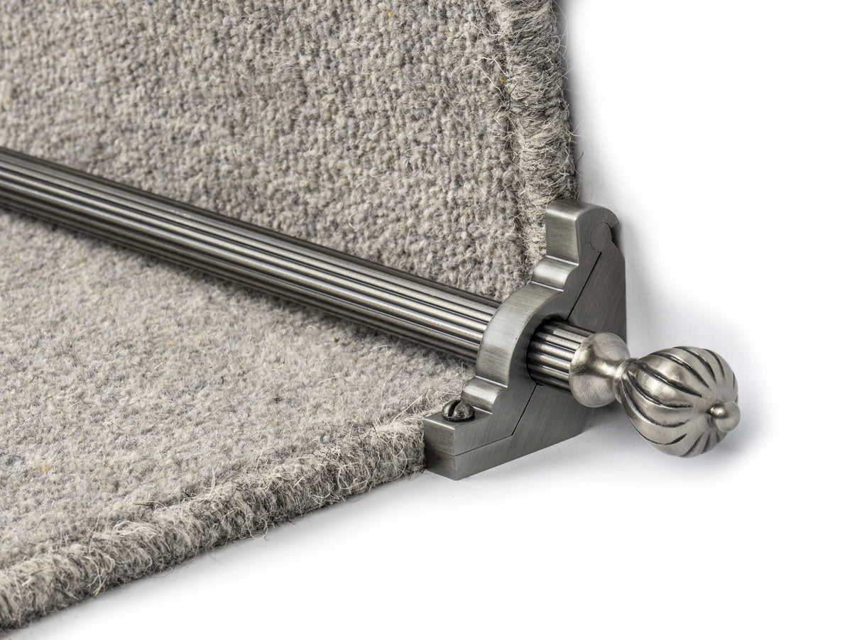 Eastern Promise Cairo Stair Rods — Pewter — official Stair Rods UK image