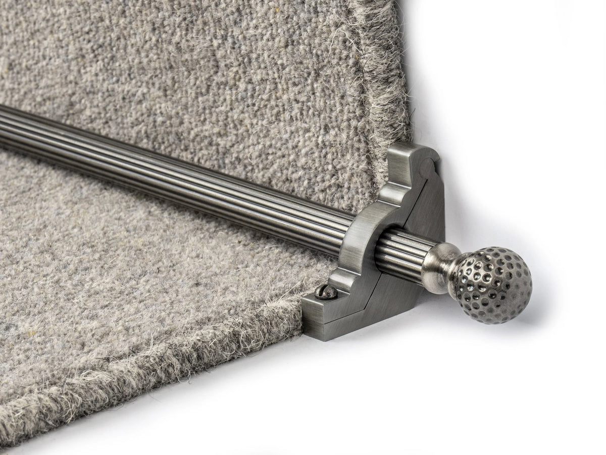 Eastern Promise Dune Stair Rods — Pewter — official Stair Rods UK image