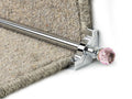 Crystal Rose Stair Rods — Chrome — official Stair Rods UK image