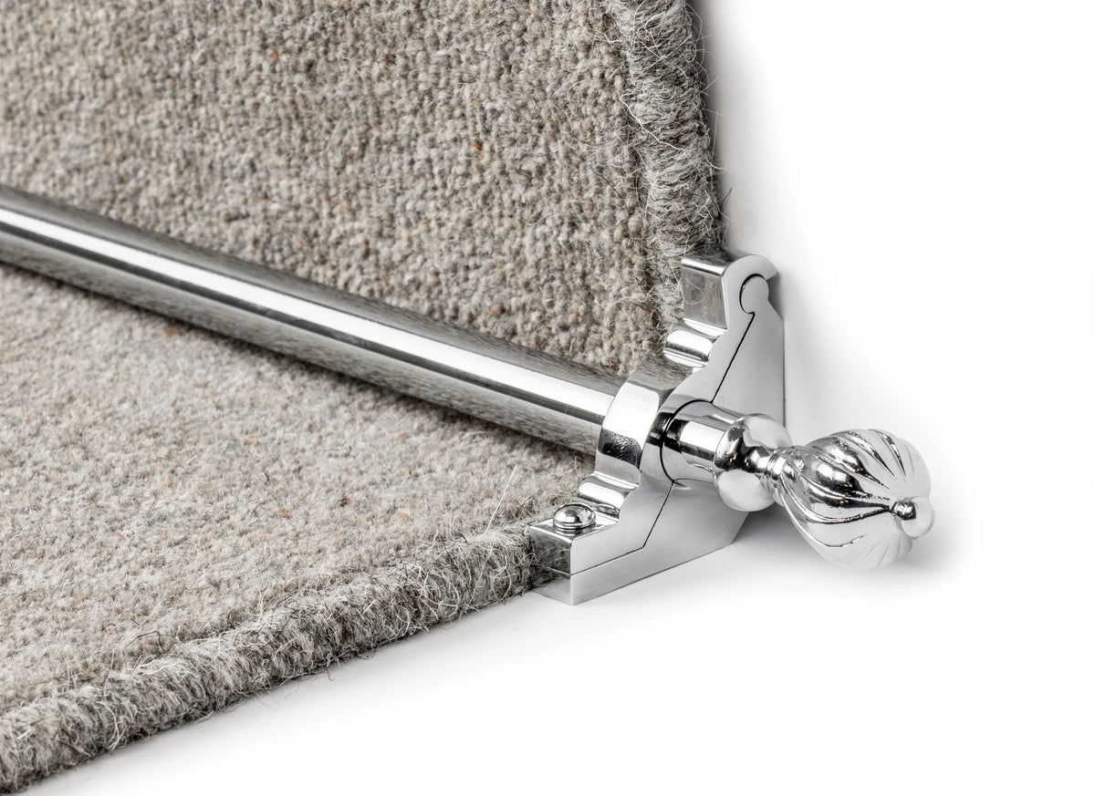 Eastern Promise Cairo Stair Rods — Chrome — official Stair Rods UK image