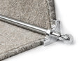 Eastern Promise Dune Stair Rods — Chrome — official Stair Rods UK image