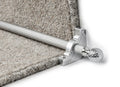 Eastern Promise Dune Stair Rods — Brushed Chrome — official Stair Rods UK image