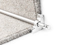 Premier Balmoral Solid Brass Stair Rods — Chrome — official Stair Rods UK image