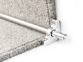 Premier Woburn Solid Brass Stair Rods — Chrome — official Stair Rods UK image