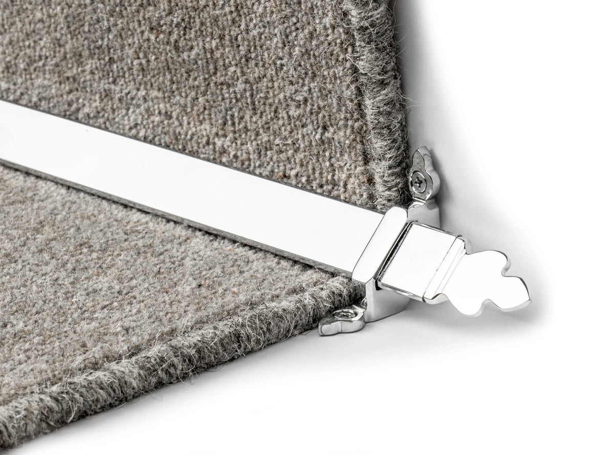 Royale Beaumont Stair Rods — Chrome — official Stair Rods UK image