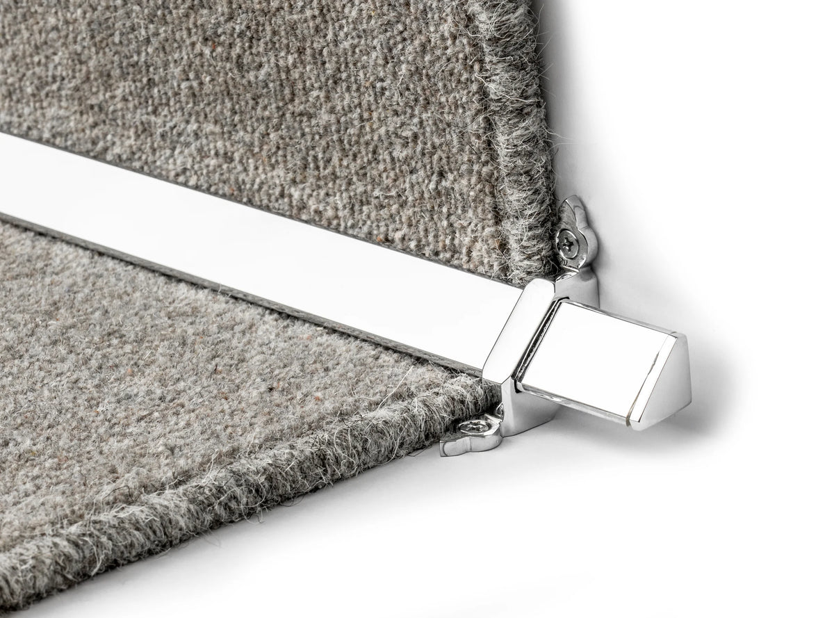 Royale Vue Stair Rods — Chrome — official Stair Rods UK image