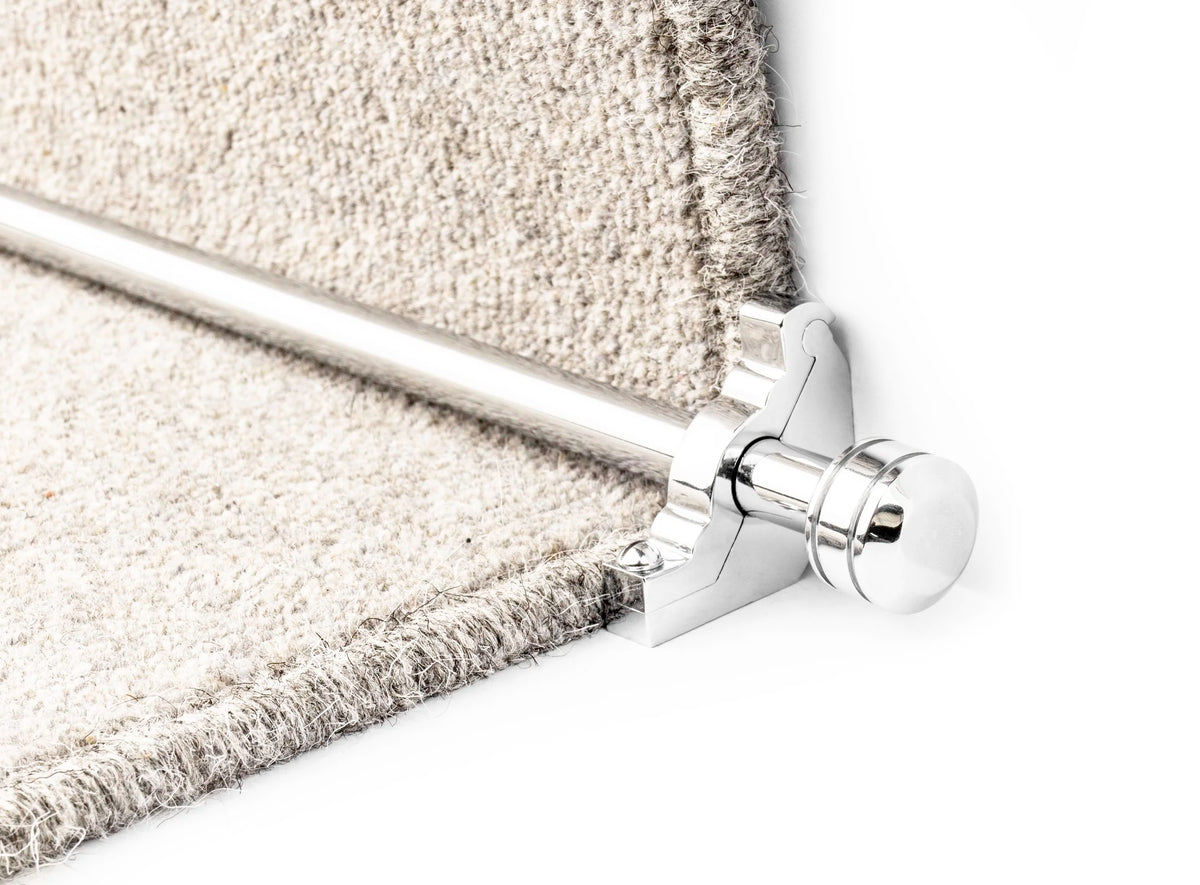Vision Piston Stair Rods — Chrome — official Stair Rods UK image