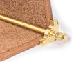Country Bordeaux Plain 1/2 inch (12mm) Stair Rods option and fitting detail — supplier photography
