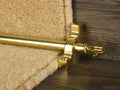 Country Bordeaux Plain 1/2 inch (12mm) Stair Rods — fitting: Fully Fitted (Front Fix) — official Stair Rods UK image