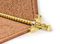 Country Arran Plain 5/8 inch (16mm) Stair Rods — Polished Brass — official Stair Rods UK image