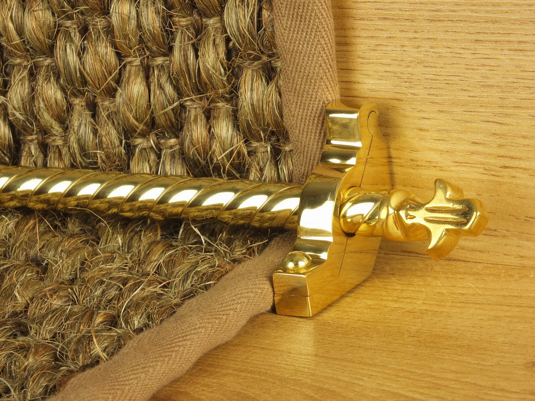 Country Bordeaux Spiral 1/2 inch (12mm) Stair Rods