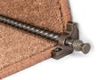 Country Arran Reeded 1/2 inch (12mm) Stair Rods — Antique Bronze — official Stair Rods UK image
