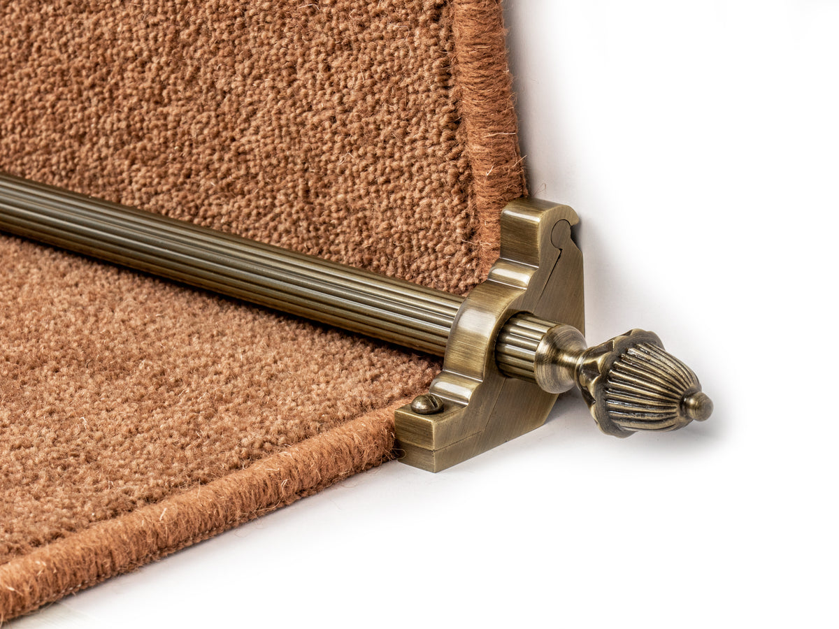 Eastern Promise Dubai Stair Rods — fitting: Fully Fitted (Front Fix) — official Stair Rods UK image