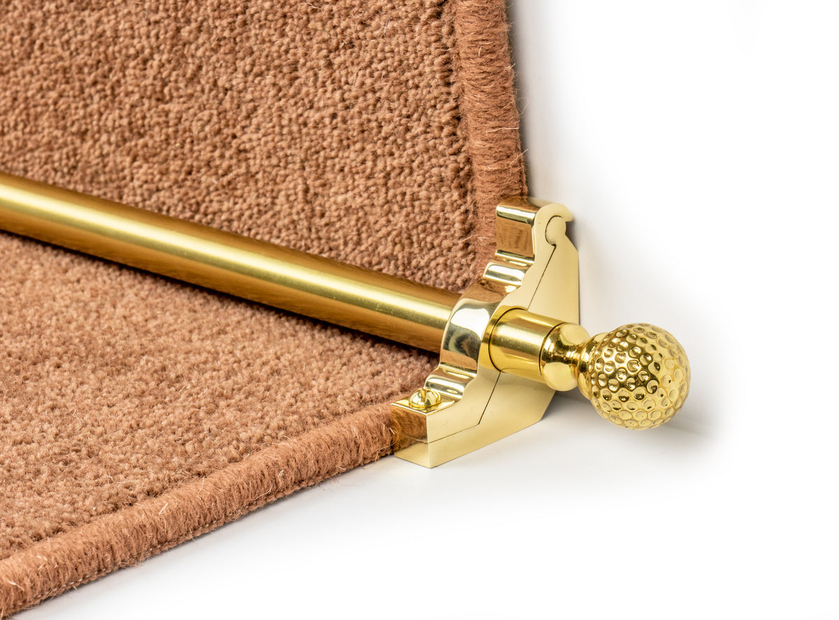 Eastern Promise Dubai Stair Rods option and fitting detail — supplier photography