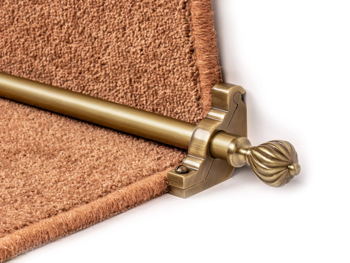 Eastern Promise Cairo Stair Rods — Antique Brass — official Stair Rods UK image