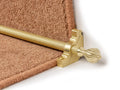 Eastern Promise Cairo Stair Rods — Satin Brass — official Stair Rods UK image