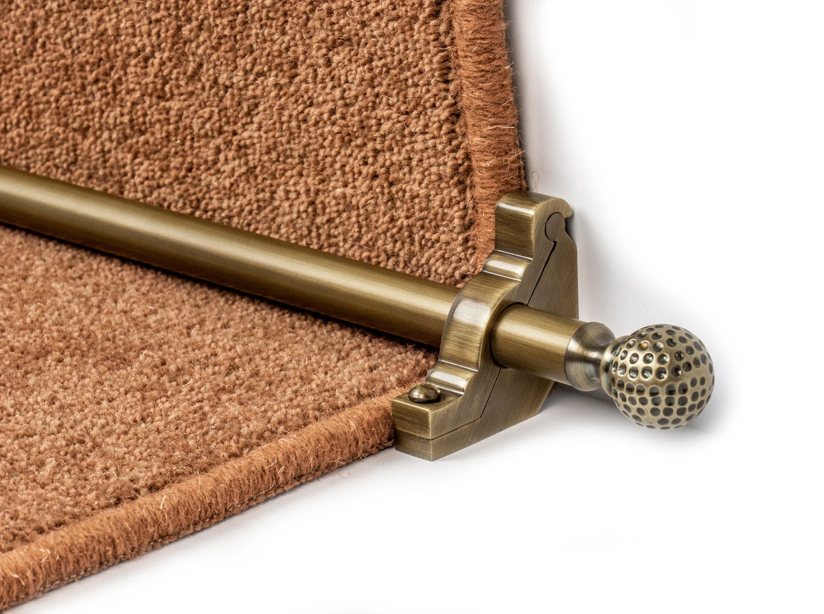 Eastern Promise Dune Stair Rods — Antique Brass — official Stair Rods UK image