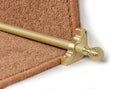 Eastern Promise Dune Stair Rods — Satin Brass — official Stair Rods UK image