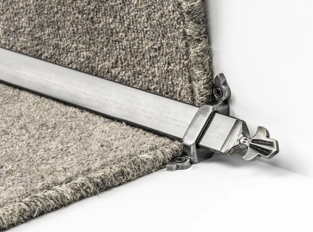 Royale Louis Stair Rods — Pewter — official Stair Rods UK image