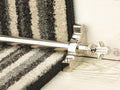 Country Bordeaux Plain 5/8 inch (16mm) Stair Rods — Polished Nickel — official Stair Rods UK image