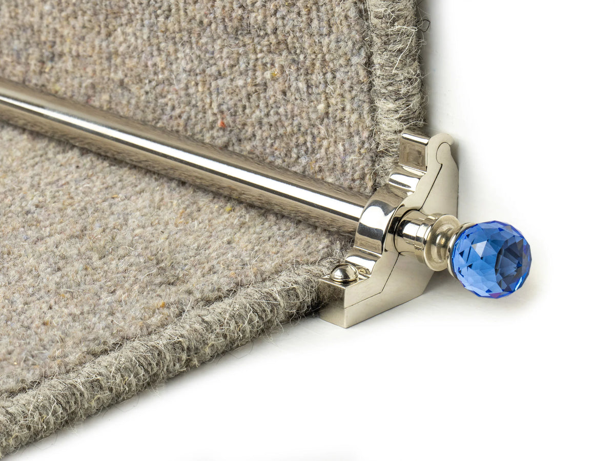 Crystal Sky Stair Rods — Polished Nickel — official Stair Rods UK image