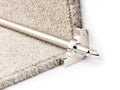 Premier Lancaster Solid Brass Stair Rods — Polished Nickel — official Stair Rods UK image