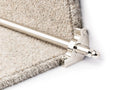 Premier Windsor Solid Brass Stair Rods — Polished Nickel — official Stair Rods UK image