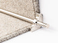 Premier Woburn Solid Brass Stair Rods — Polished Nickel — official Stair Rods UK image