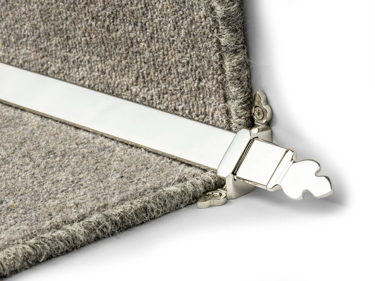 Royale Beaumont Stair Rods — Polished Nickel — official Stair Rods UK image
