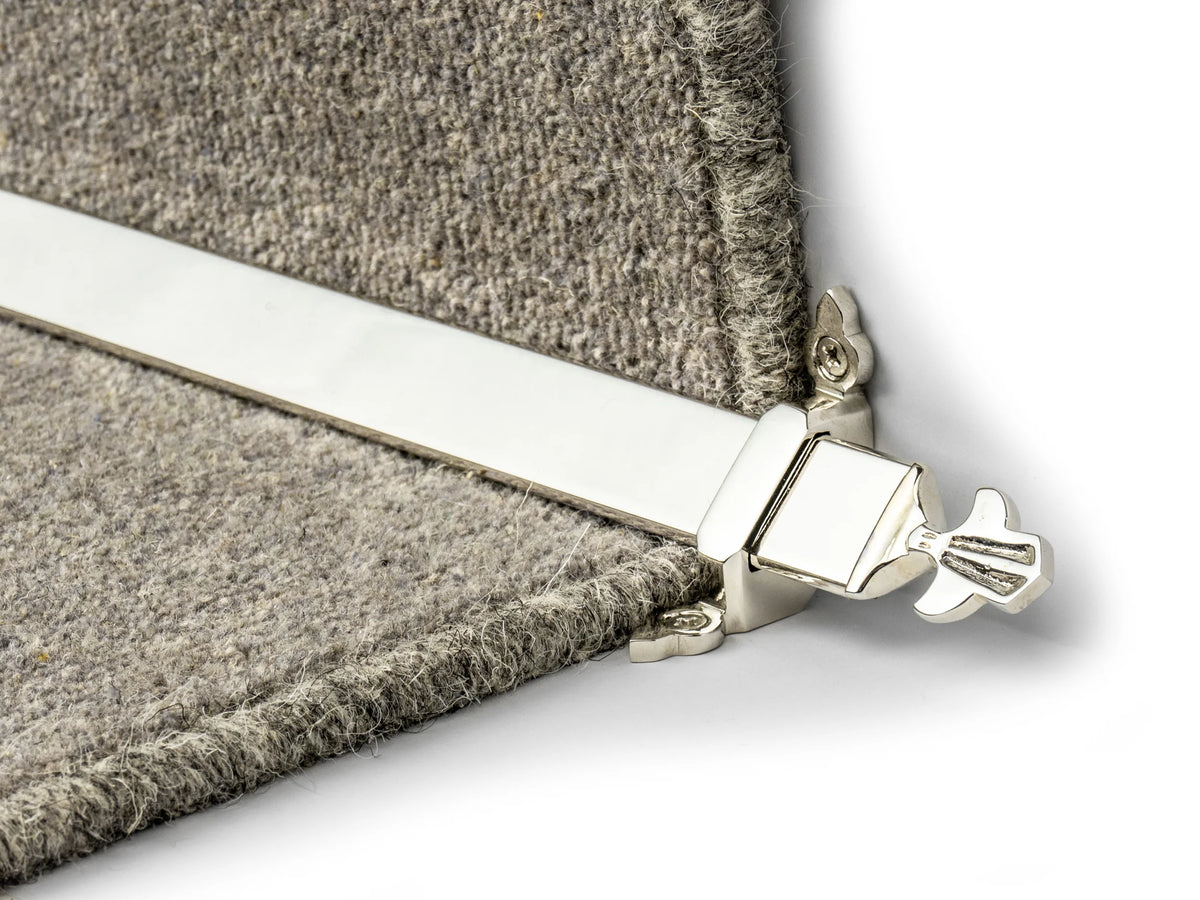 Royale Louis Stair Rods — Polished Nickel — official Stair Rods UK image