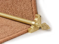 Eastern Promise Dubai Stair Rods — Satin Brass — official Stair Rods UK image