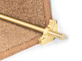 Premier Woburn Solid Brass Stair Rods — Satin Brass — official Stair Rods UK image