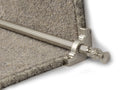 Country Arran Reeded 1/2 inch (12mm) Stair Rods — Satin Nickel — official Stair Rods UK image