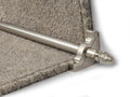 Country Sherwood Spiral 1/2 inch (12mm) Stair Rods — Satin Nickel — official Stair Rods UK image