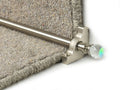 Crystal Rainbow Stair Rods — Satin Nickel — official Stair Rods UK image
